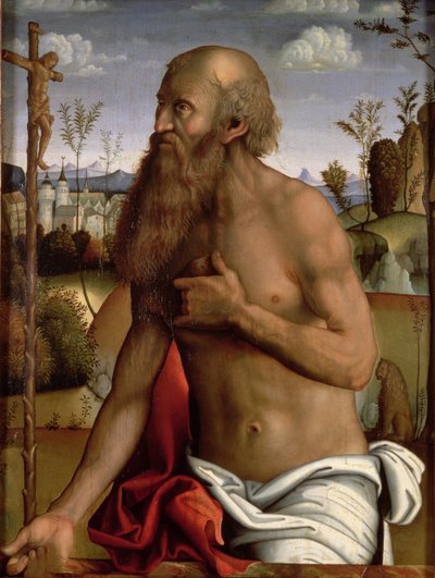 St. Jerome in Penitence by Marco Meloni